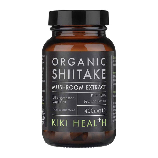 KIKI Health Shiitake Extract, 400mg - 60 vcaps