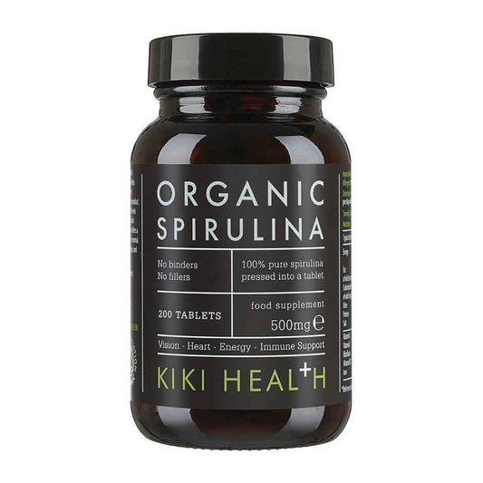 KIKI Health Spirulina, 500mg - 200 tablets