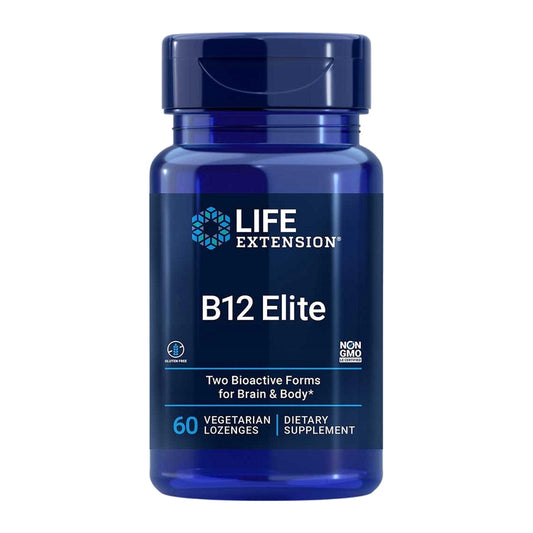 Life Extension B12 Elite - 60 vegetarian lozenges