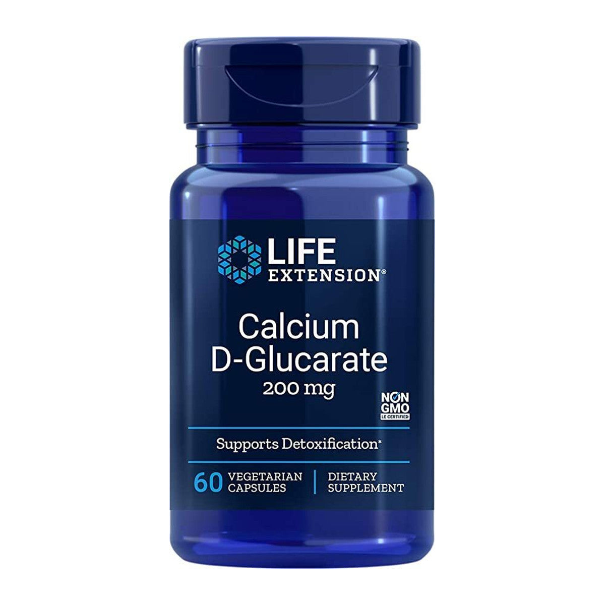 Life Extension Calcium D-Glucarate, 200mg - 60 vcaps