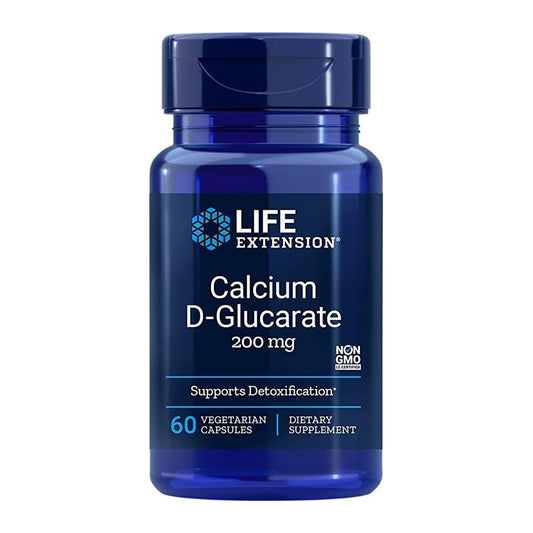 Life Extension Calcium D-Glucarate, 200mg - 60 vcaps