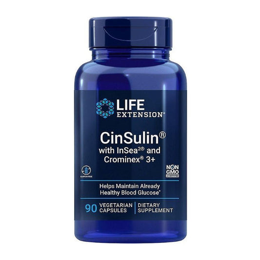 Life Extension CinSulin with InSea2 & Crominex 3+ - 90 vcaps