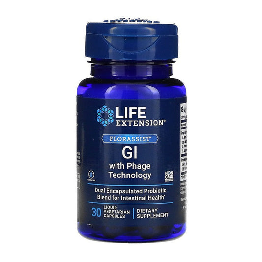 Life Extension Florassist GI with Phage Technology - 30 liquid vca