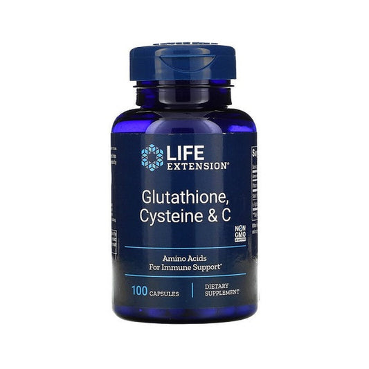 Life Extension Glutathione, Cysteine & C - 100 caps