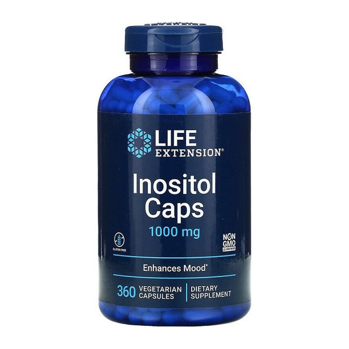 Life Extension Inositol Caps, 1000 mg - 360 vcaps