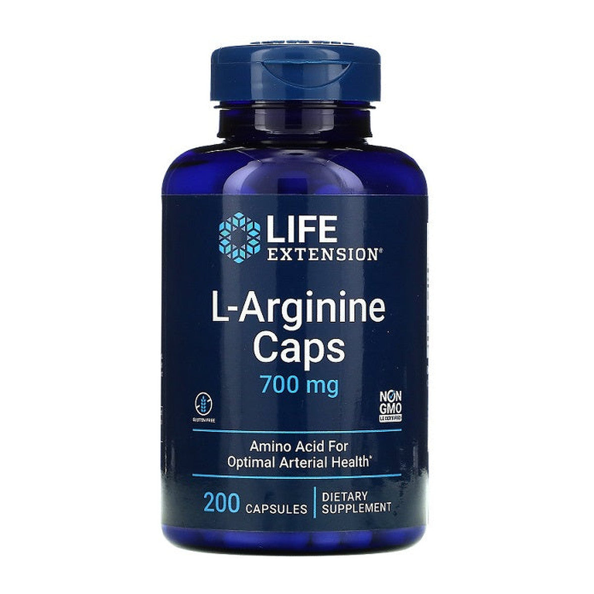 Life Extension L-Arginine Caps, 700mg - 200 caps