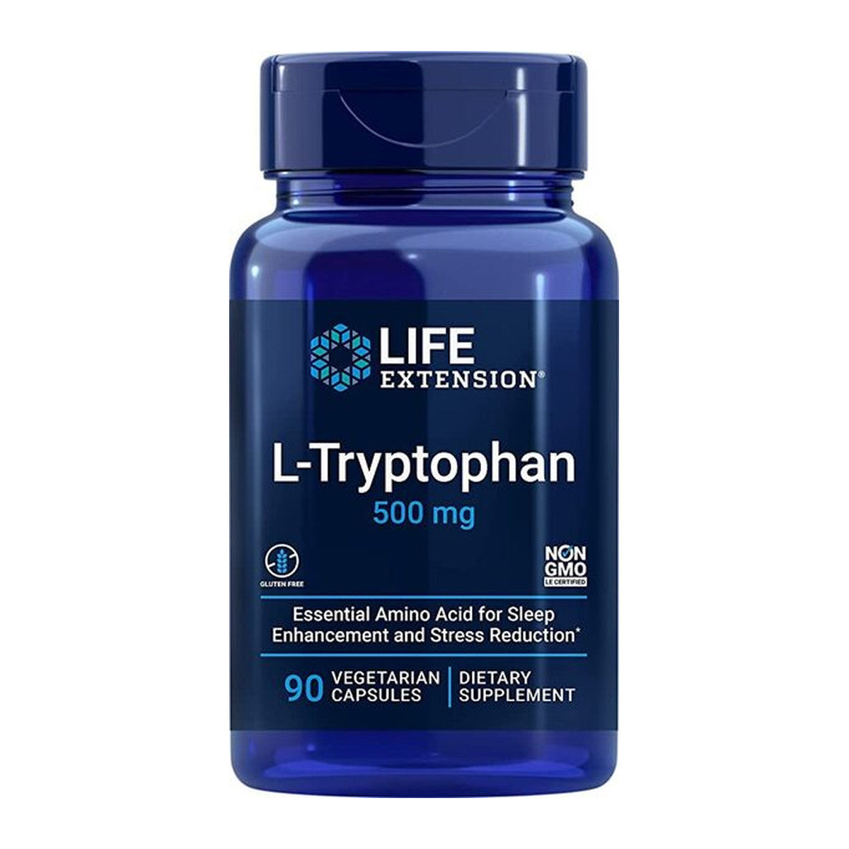 Life Extension L-Tryptophan, 500mg - 90 vcaps
