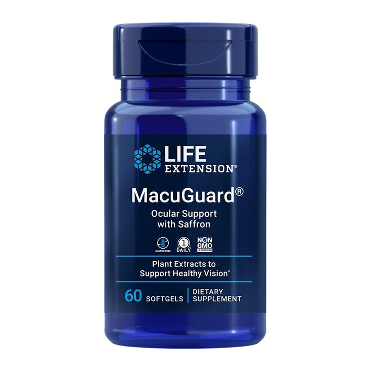 Life Extension MacuGuard Ocular Support with Saffron - 60 softgels