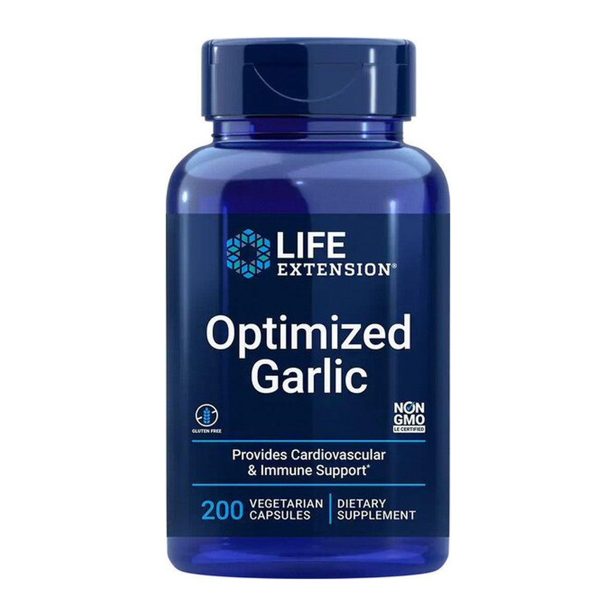 Life Extension Optimized Garlic - 200 vcaps