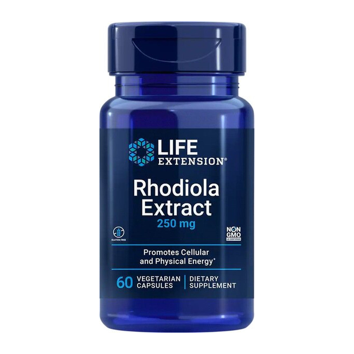 Life Extension Rhodiola Extract, 250mg - 60 vcaps