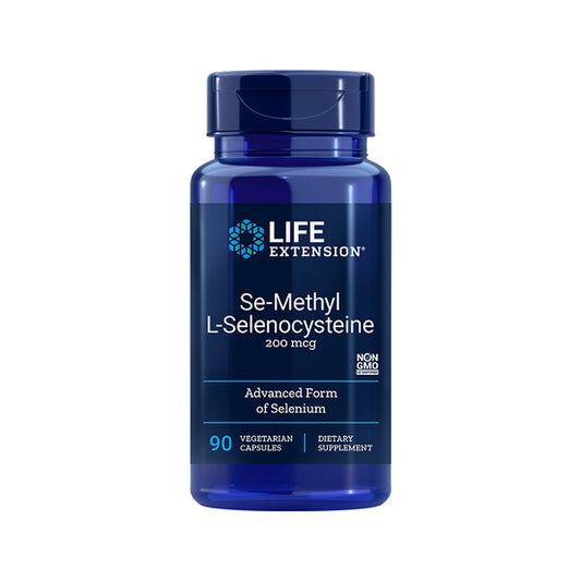 Life Extension Se-Methyl L-Selenocysteine, 200mcg - 90 vcaps