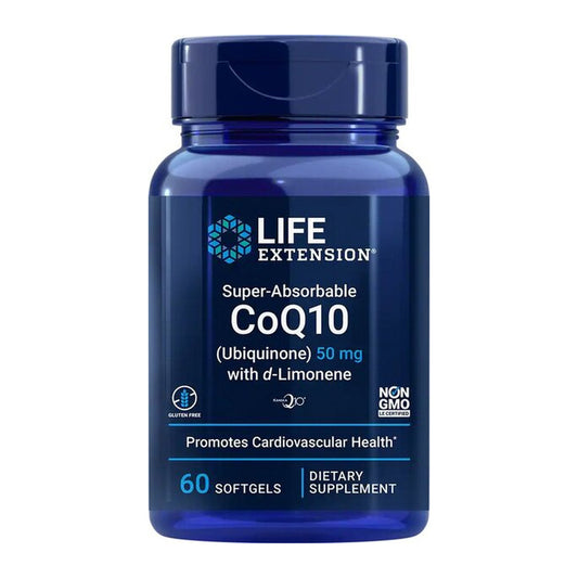 Life Extension Super-Absorbable CoQ10 (Ubiquinone) with d-Limonene