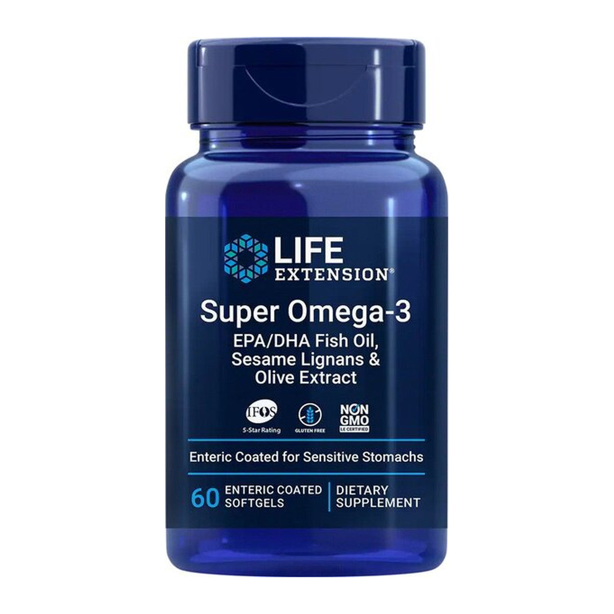 Life Extension Super Omega-3 EPA/DHA with Sesame Lignans & Olive E