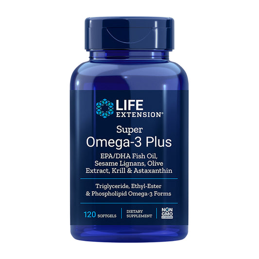 Life Extension Super Omega-3 Plus - 120 softgels