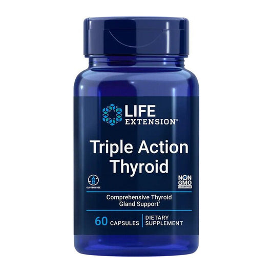 Life Extension Triple Action Thyroid - 60 caps