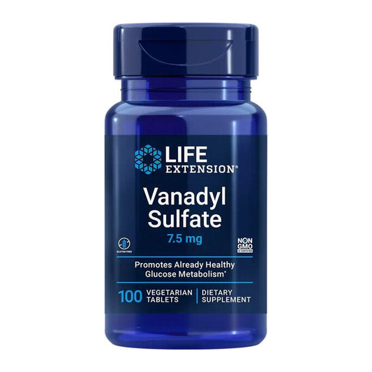 Life Extension Vanadyl Sulfate, 7.5mg - 100 vegetarian tabs