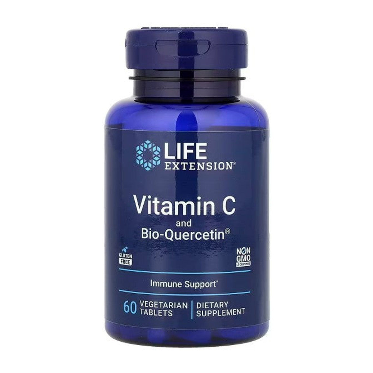 Life Extension Vitamin C and Quercetin - 60 vegetarian tablets