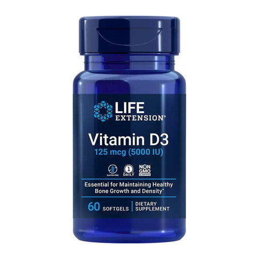 Life Extension Vitamin D3, 5000IU - 60 softgels