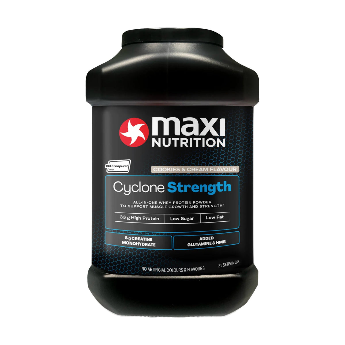 MaxiNutrition Cyclone, Cookies & Cream - 1.26kg