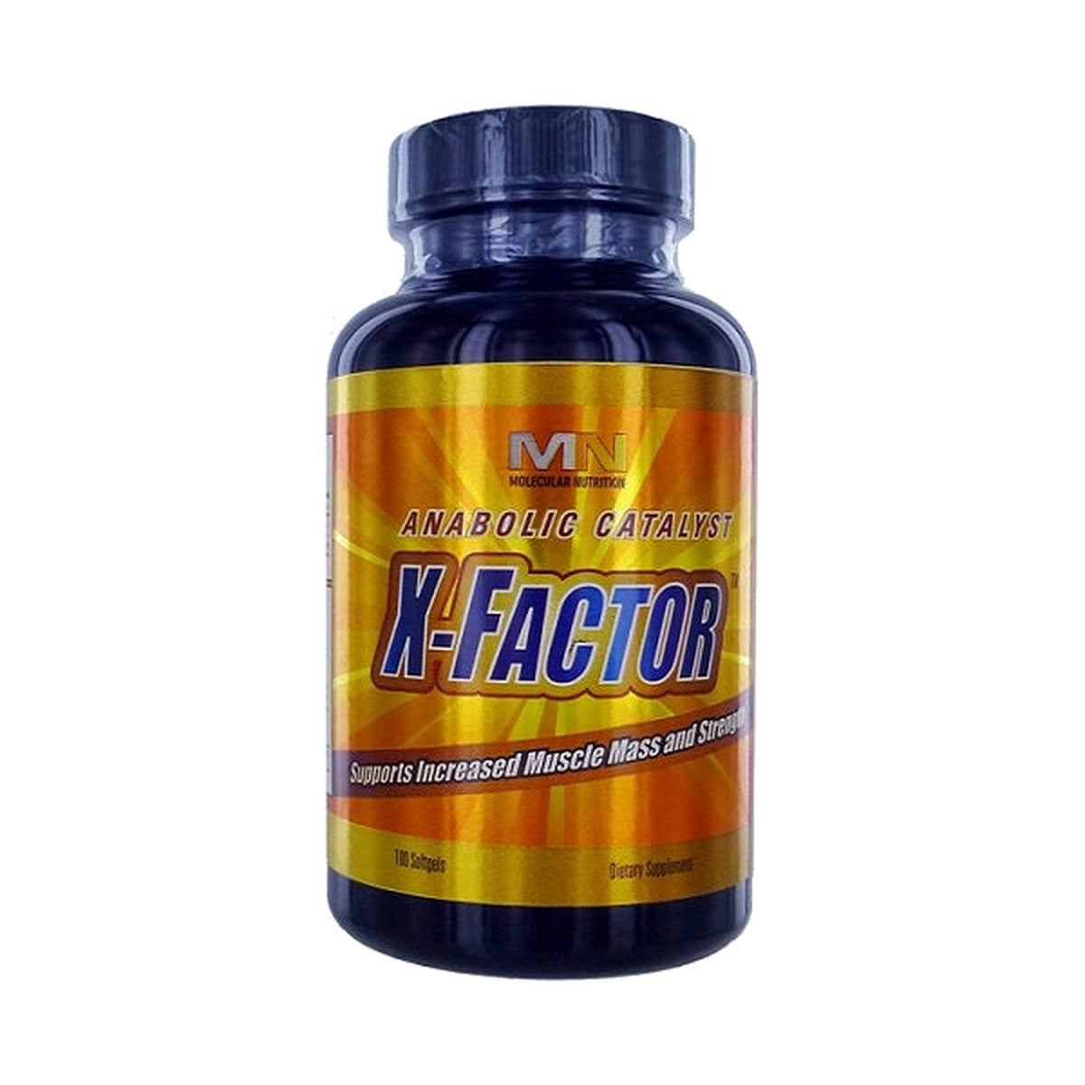 Molecular Nutrition X-Factor, Anabolic Catalyst - 100 softgels