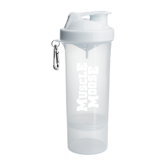 Muscle Moose Smartshake Slim 500ml White On White