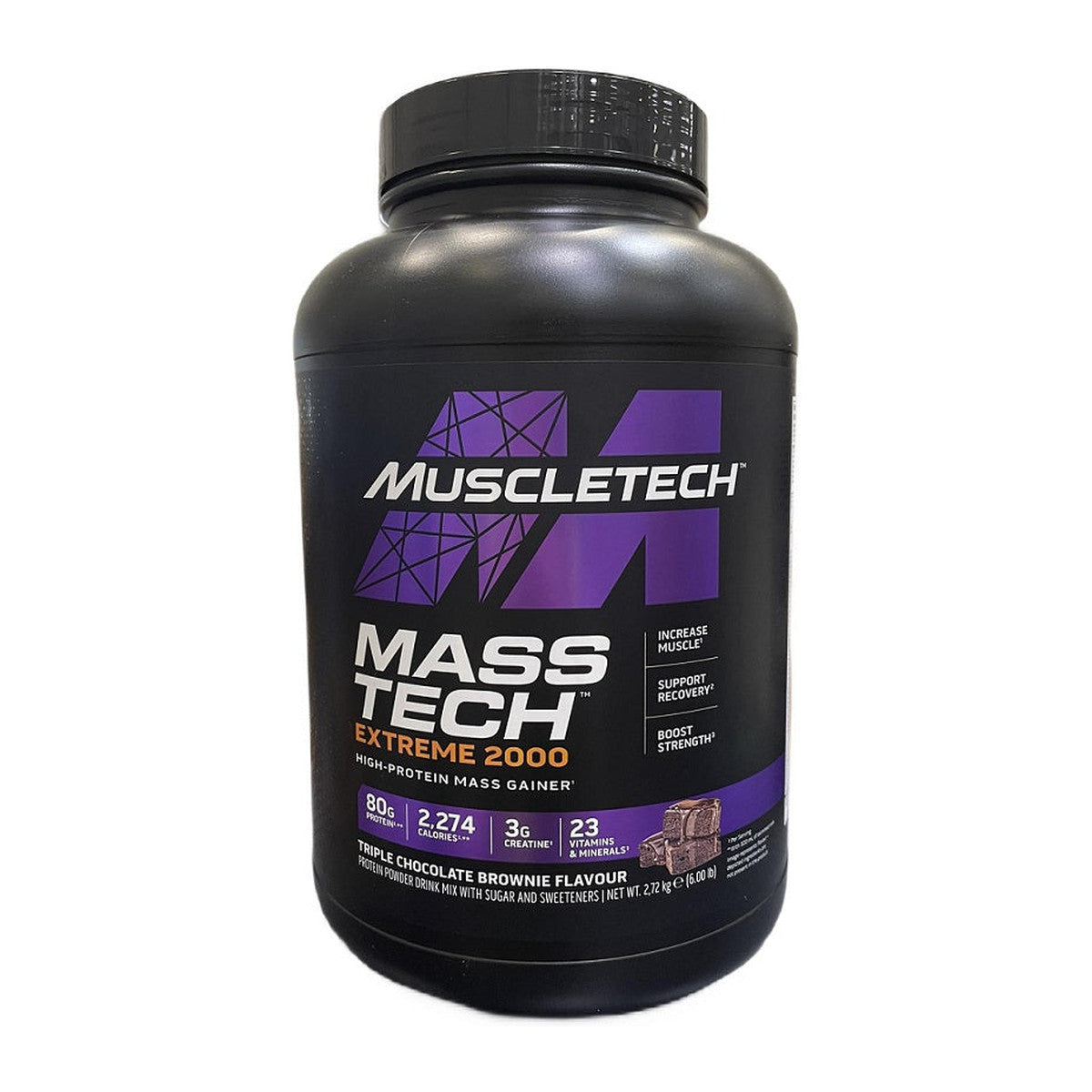 MuscleTech Mass-Tech Extreme 2000, Triple Chocolate Brownie - 2720