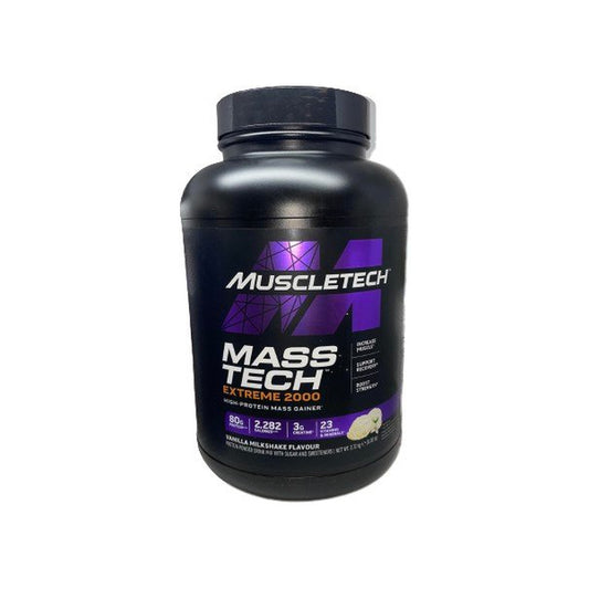 MuscleTech Mass-Tech Extreme 2000, Vanilla Milkshake - 2720g