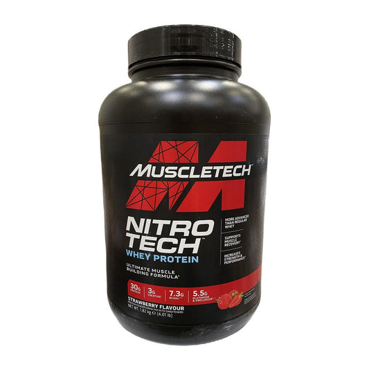 MuscleTech Nitro-Tech, Strawberry - 1820g