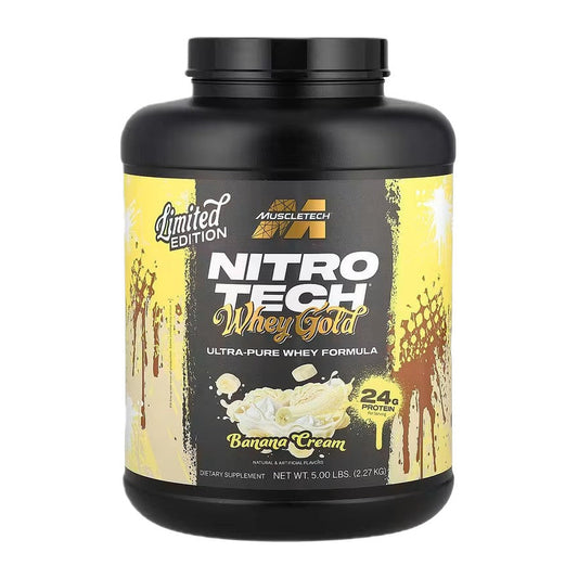 MuscleTech Nitro-Tech Whey Gold, Banana Cream - 2270g