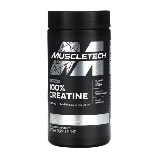 MuscleTech Platinum 100% Creatine - 100 vcaps