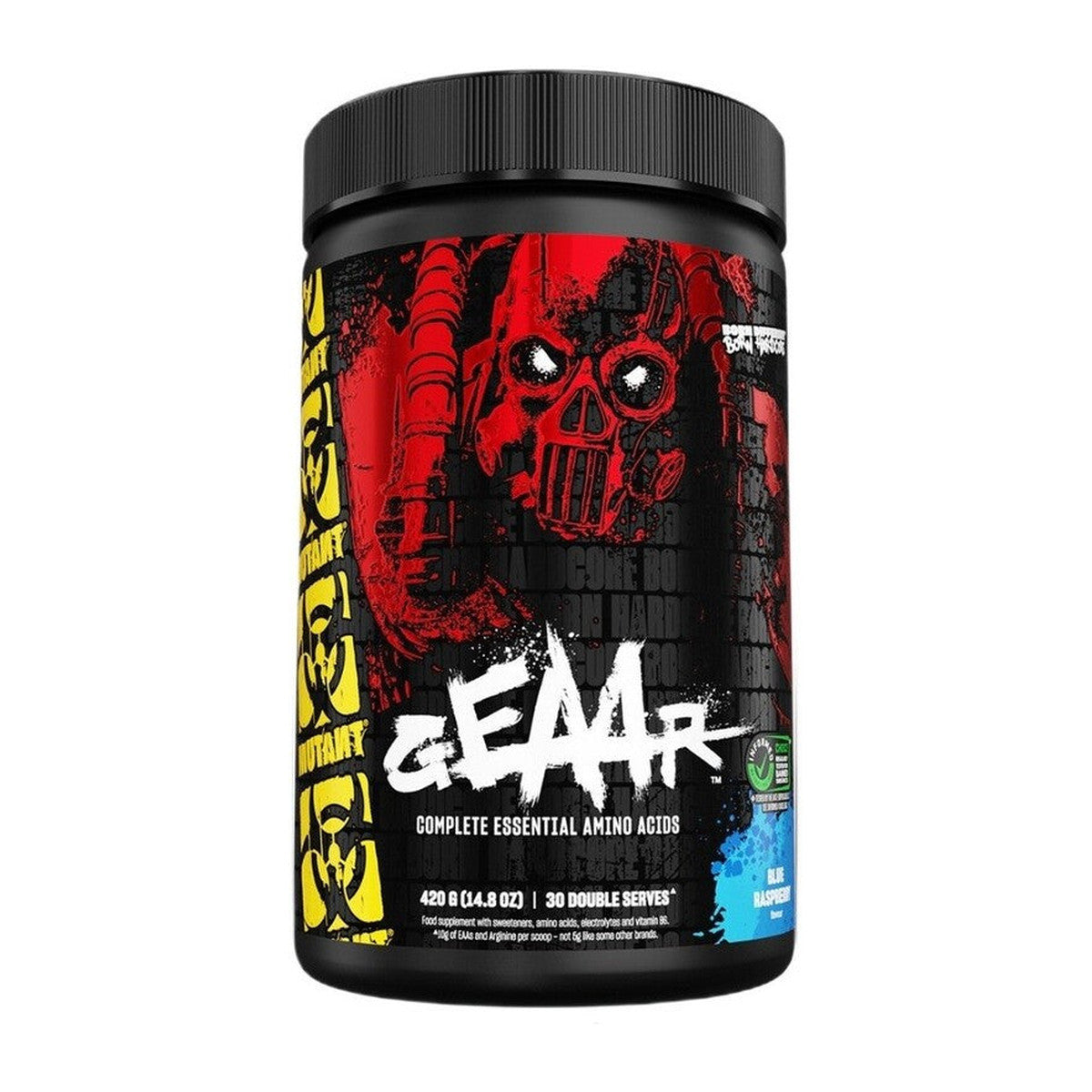 Mutant GEAAR, Blue Raspberry (EAN 627933322032) - 420g