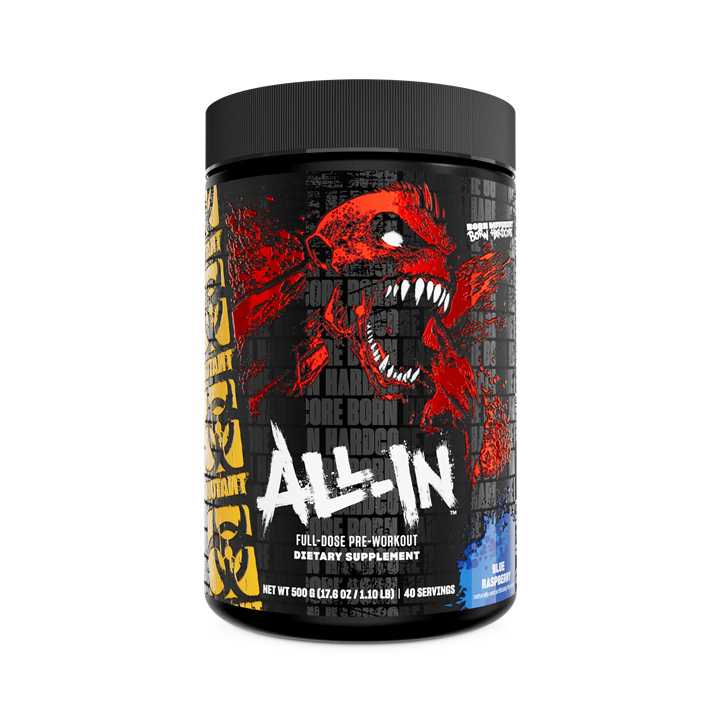 Mutant All-In Pre-Workout 500g Blue Raspberry
