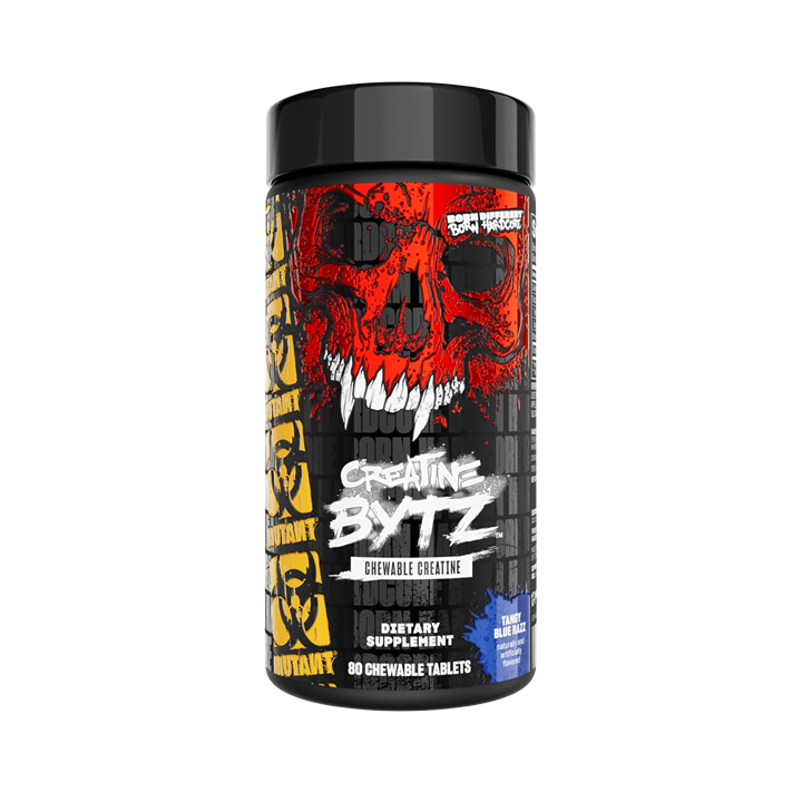 Mutant Creatine Bytz 80 Tabs Blue Razz