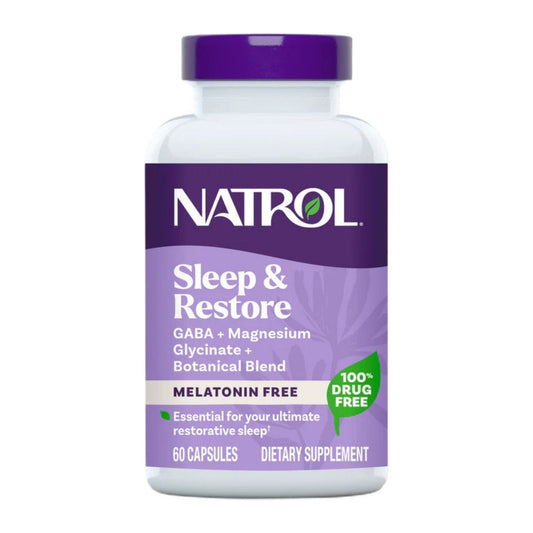 Natrol Sleep & Restore Melatonin Free - 60 caps