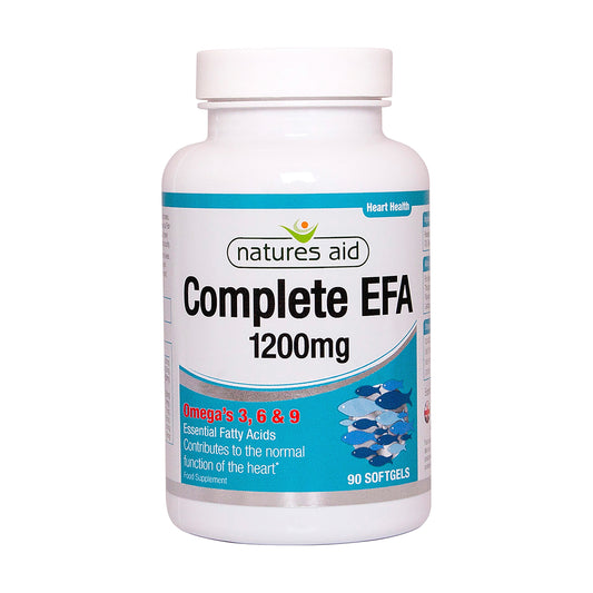 Natures Aid Complete EFA (Omega 3, 6 + 9) - 90 softgels