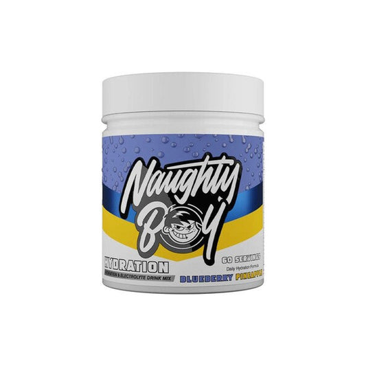 Naughty Boy Hydration, Blueberry Pineapple - 510g