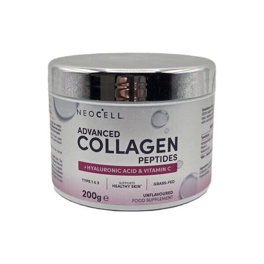 NeoCell Advanced Collagen Peptides with Vitamin C & Hyaluronic Aci