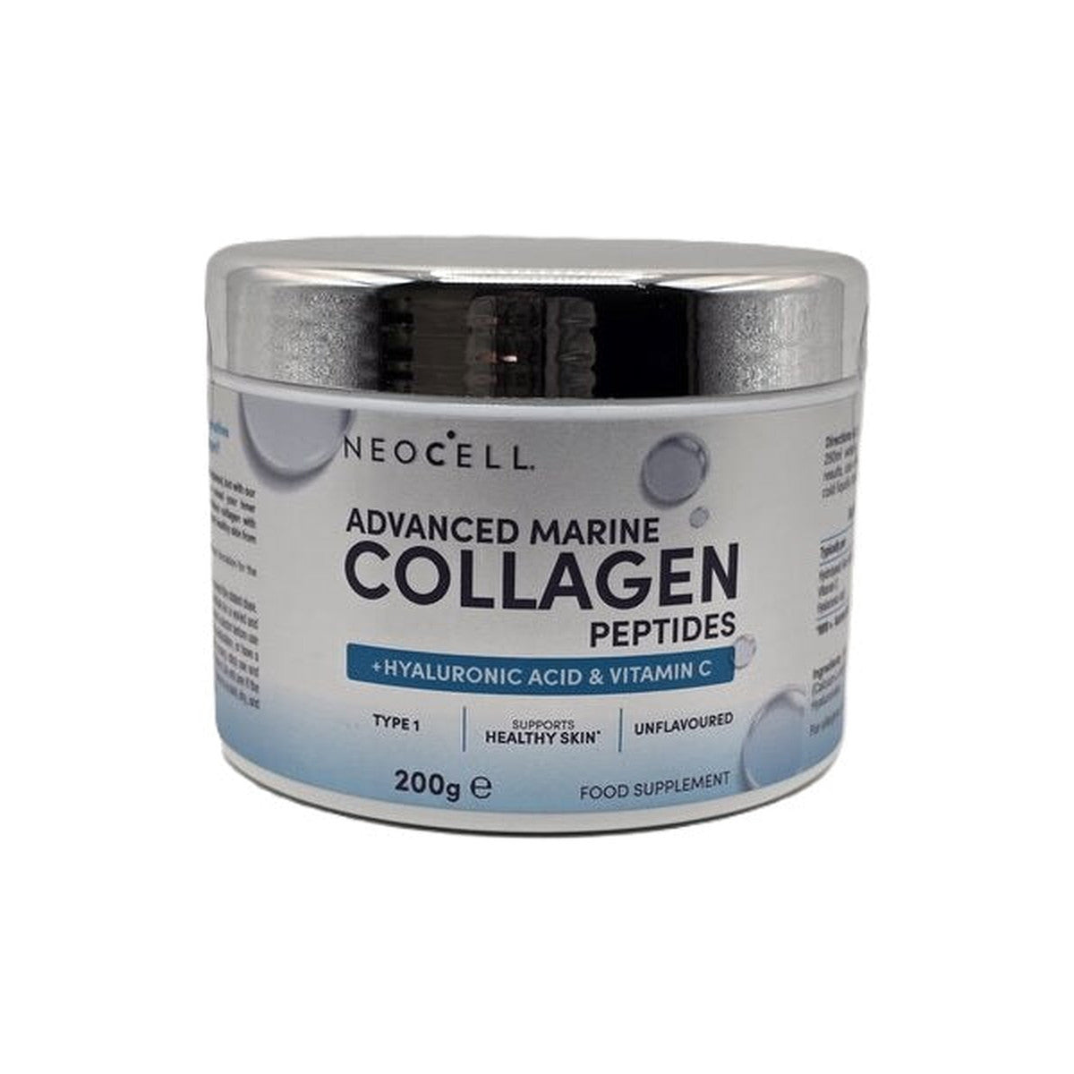 NeoCell Advanced Marine Collagen Peptides, Unflavoured - 200g