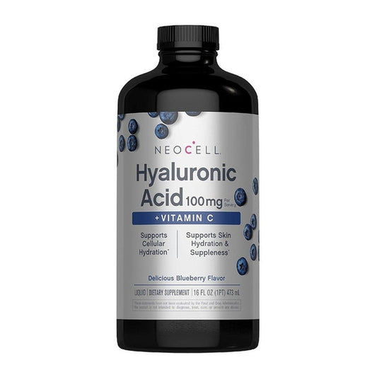 NeoCell Hyaluronic Acid Liquid, Blueberry - 473 ml.
