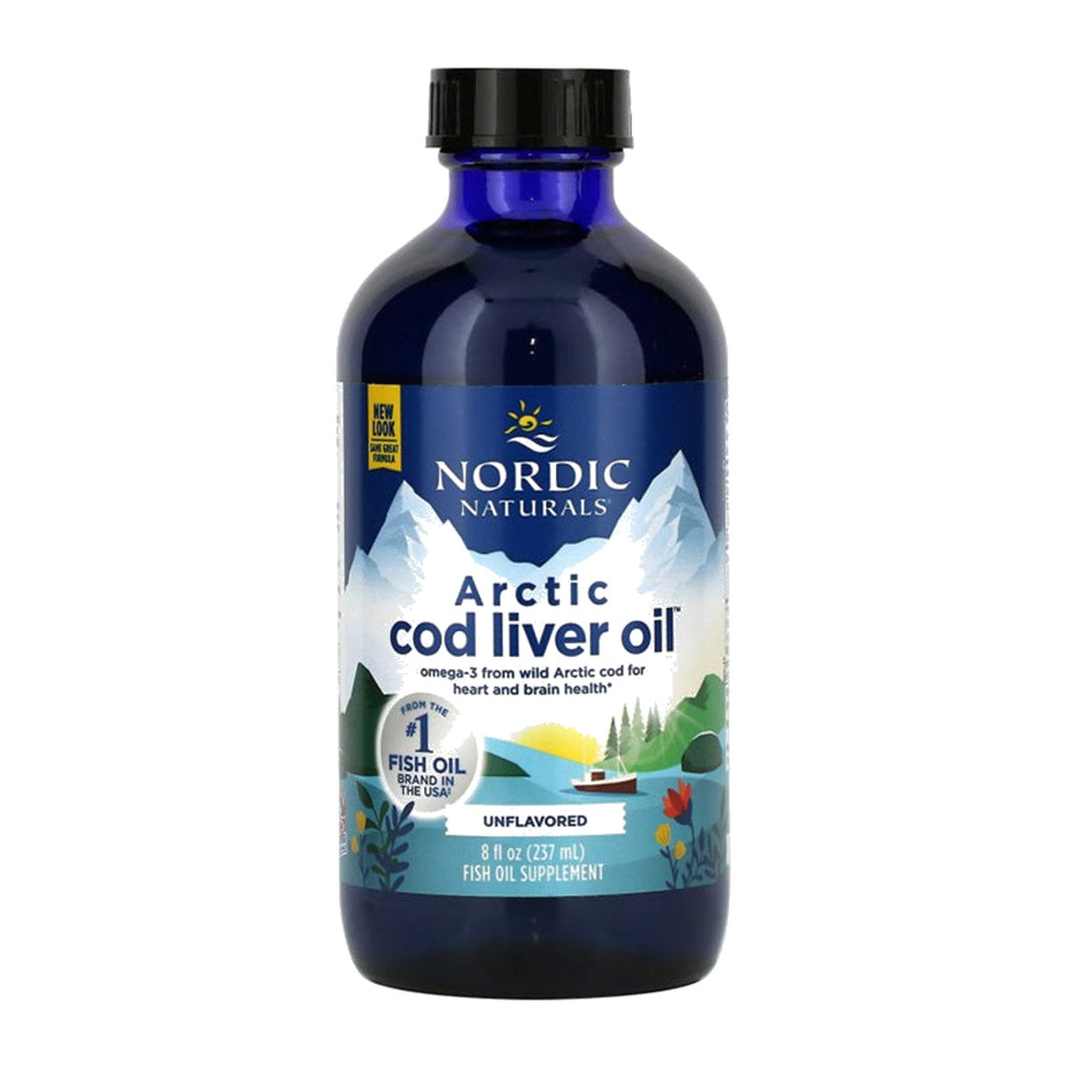 Nordic Naturals Arctic Cod Liver Oil, Unflavored - 237 ml.