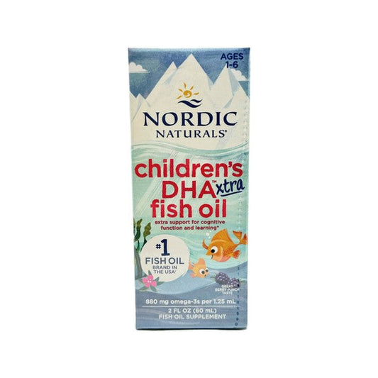 Nordic Naturals Children's DHA Xtra Fish Oil, 880mg Berry Punch (E