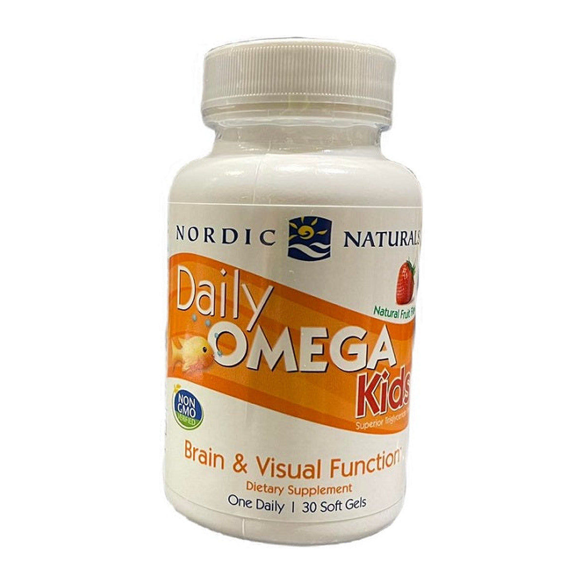 Nordic Naturals Daily Omega Kids, Natural Fruit Flavor - 30 softge