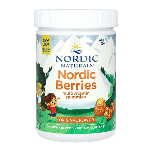 Nordic Naturals Nordic Berries Multivitamin, Original Flavor - 200