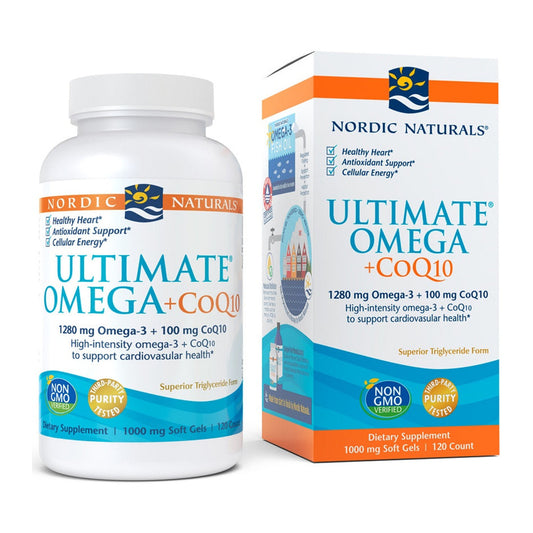 Nordic Naturals Ultimate Omega + CoQ10, 1280mg Lemon (EAN 76899001