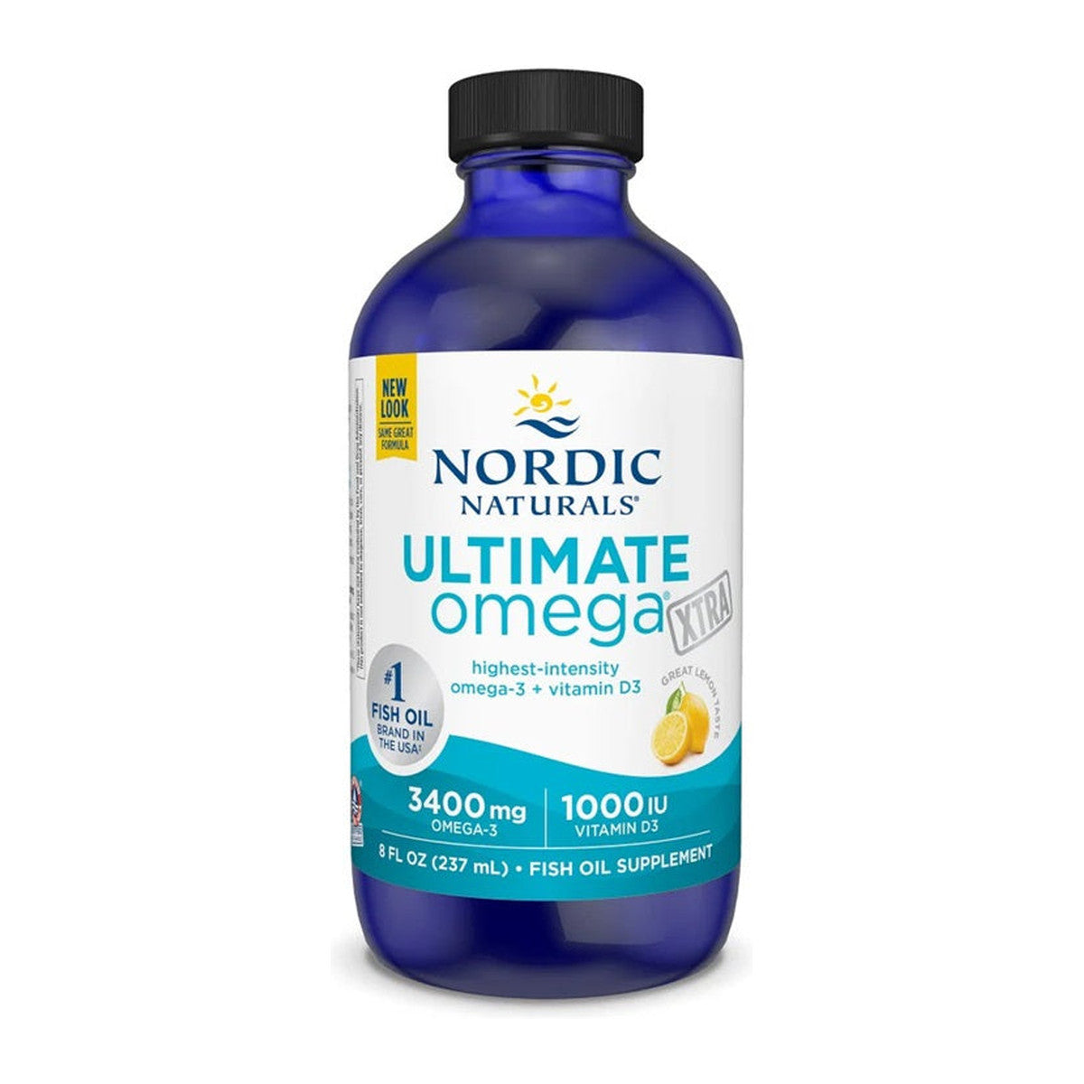 Nordic Naturals Ultimate Omega Xtra, 3400mg Lemon - 237 ml.