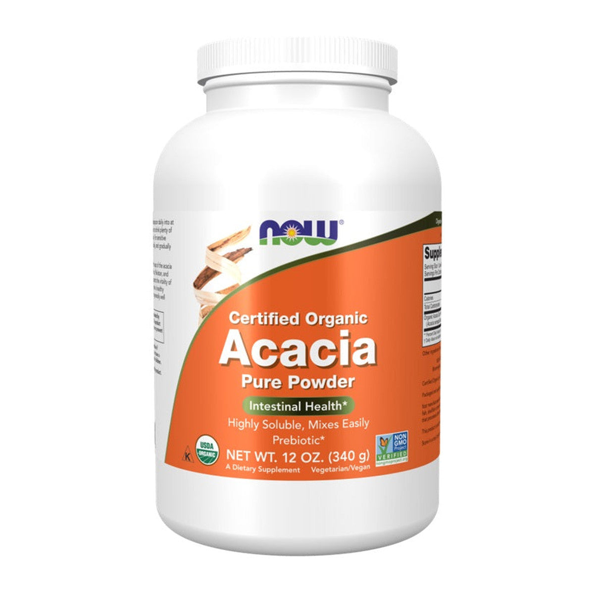 NOW Foods Acacia Pure Powder - 340g