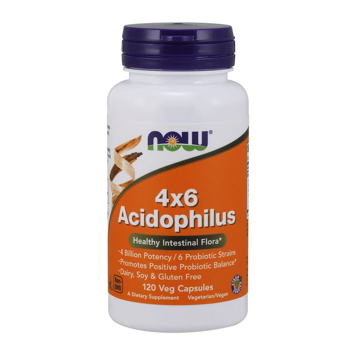 NOW Foods Acidophilus 4X6 - 120 vcaps