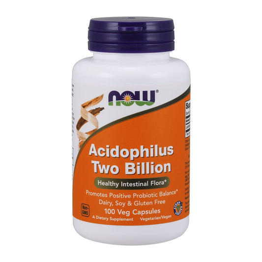 NOW Foods Acidophilus Two Billion - 100 vcaps