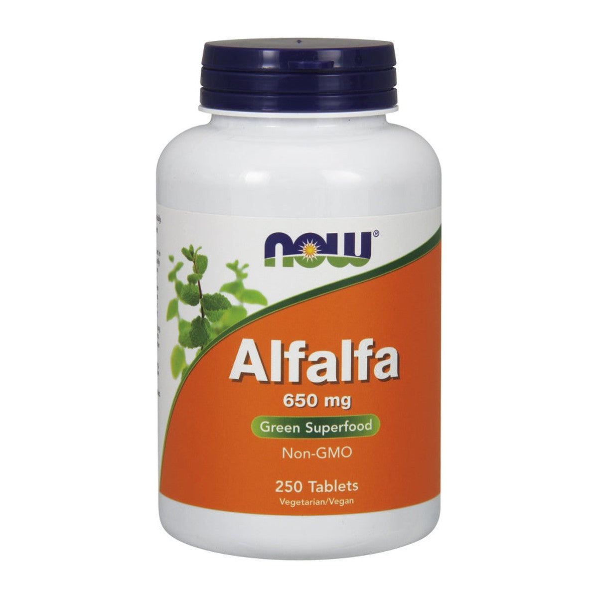 NOW Foods Alfalfa, 650mg - 250 tablets