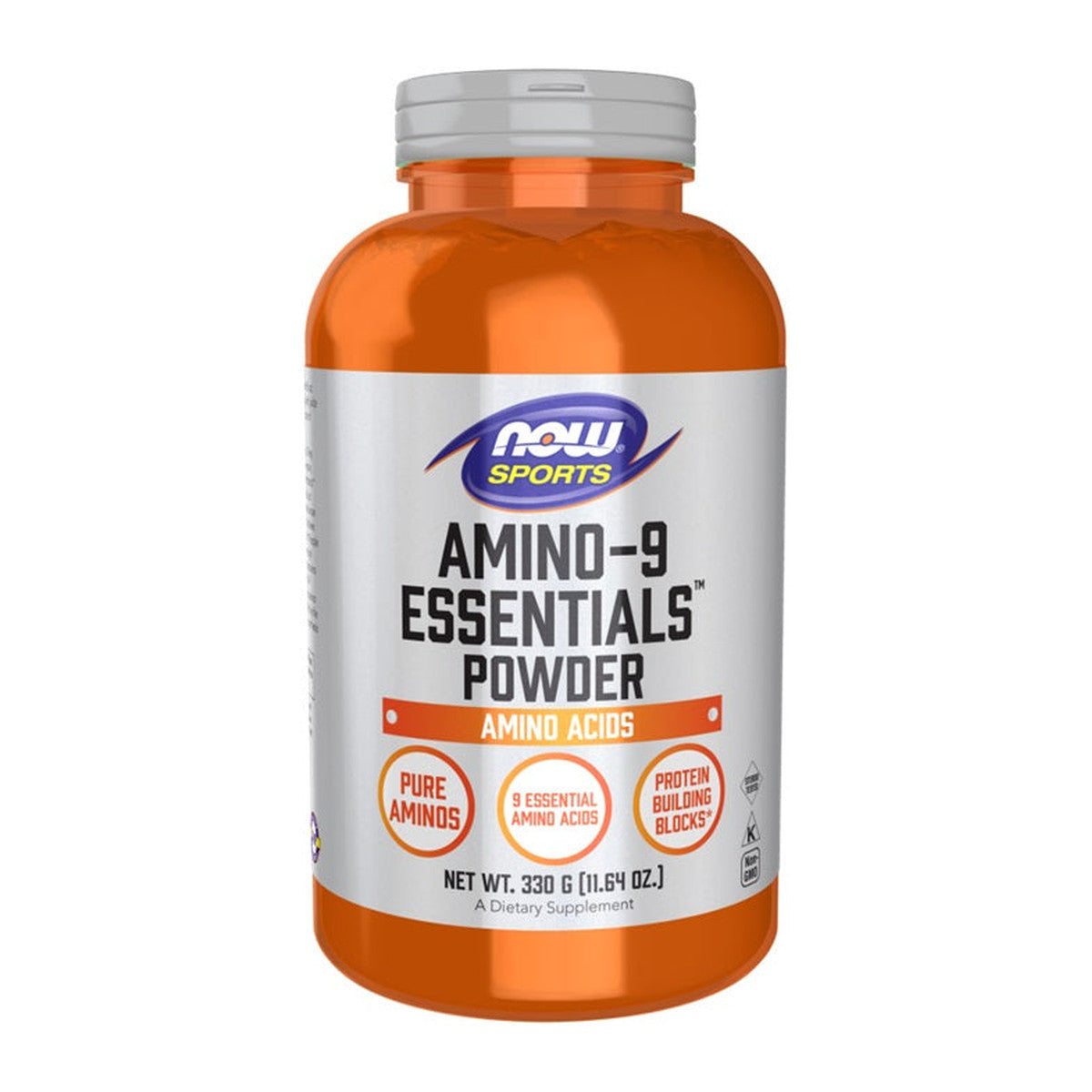 NOW Foods Amino-9 Essentials, Powder - 330 grams